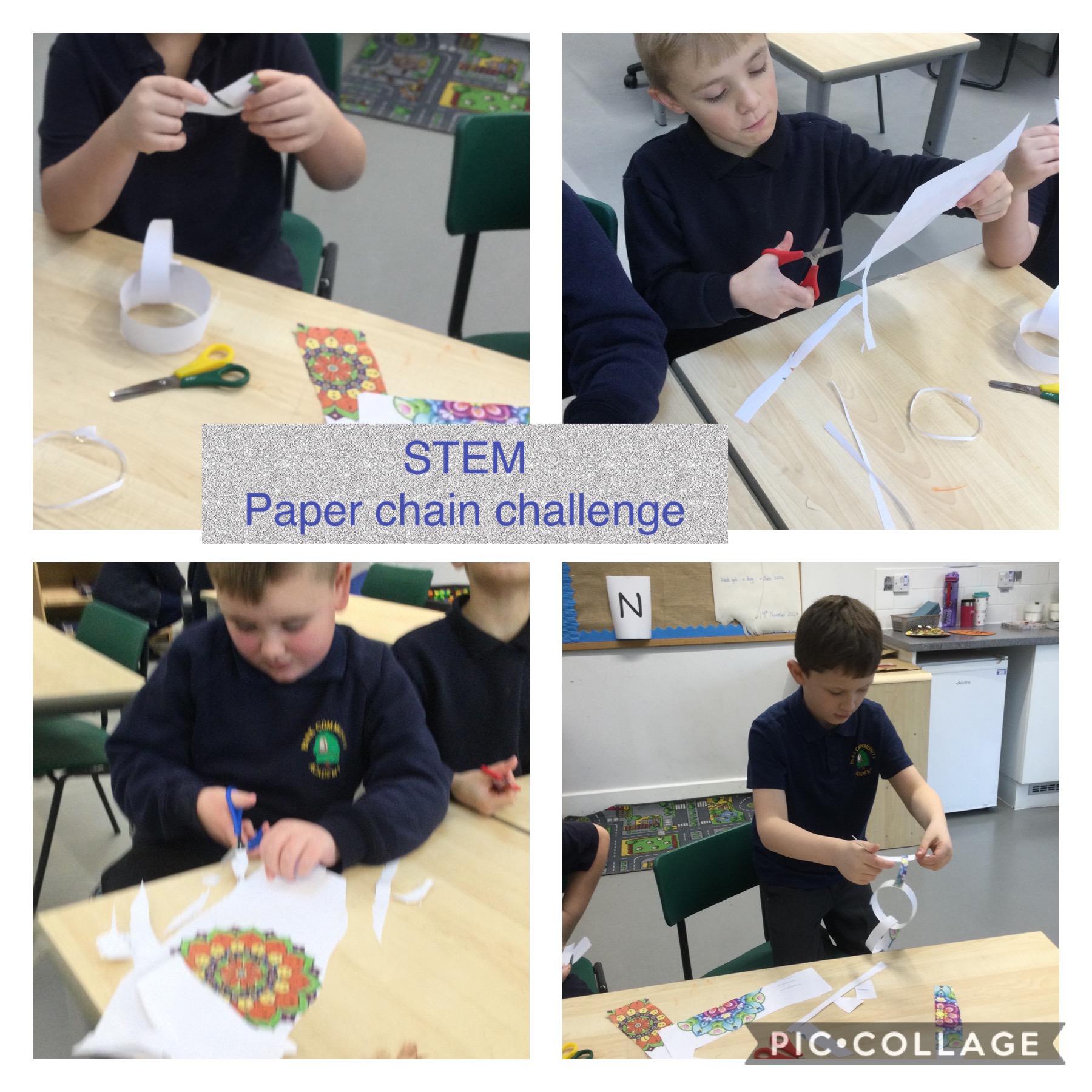 Image of Paper chain challenge!